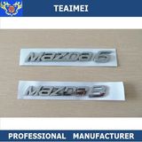 Custom Car Logo Chrome Letter Emblem Sticker For Auto Parts