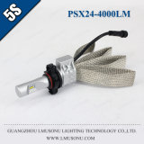 Lmusonu Wholesale Auto Parts 4000lm Psx24 LED Headlight Phi Zes Chip High Power LED Auto Headlight
