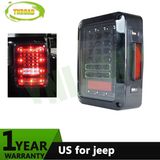 12V 24V USA Plug LED Reverse Turn Signal Running Brake Taillight for Jeep