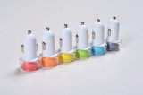 Jelly Colorful Fashionable Dual USB Car Charger
