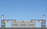 Btd 4s Shop Car Painting Booth+Preparation Room