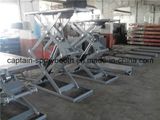 Low Profile Double Scissor Car Lift Underground Type