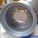 20X22.5 & 14X22.5 Steel Tubeless Wheel Silver Painted for Agricultural