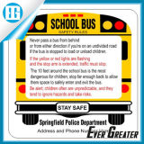 Customized Shape School Bus Stickers Decals