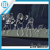 Full Color Waterproof Car Family Sticker Decals