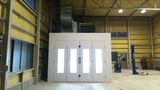 Full Downdraft Spray Paint Booth with Roof Air Units