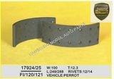 Premium Quality Brake Lining for Heavy Duty Truck (FI/120/121)