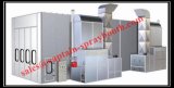 Large Spray Booth with High Efficient Exhaust System