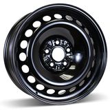 18X7 (5-120) Black Steel Wheel Rim