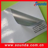 80mircon Grey Adhesive PVC Self Adhesive Vinyl