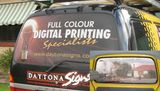 Custom Perforated Vinyl Window Sticker