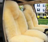 Sheepskin Low Fur Car Seat Cover
