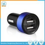 Customized 5V/2.1A Dual USB Car Charger for Mobile Phone