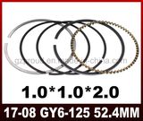Gy6 Piston Ring High Quality Motorcycle Parts