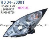 Replacement Chevrolet Spart/Matiz 2010 Auto Headlight Head Lamp OEM#96995727/96995728