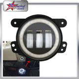 Wholesale Factory Price 4 Inch 30W CREE Car LED DRL Fog Light with Halo Ring for Jeep Wrangler