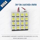 30*30mm 16SMD 5050 LED Reading Light for Auto