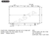 Whole sale price auto radiator for Cressida'89-92 S/R/Yx80 Mt