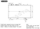Good Quality Car Radiator for Mazda Asrina'89-90 323ba MT