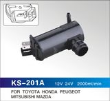 Windshield Washer Pump for Toyota Honda Peugeot Mitsubishi Mazda