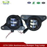 4 Inch 30W 6500k LED Fog Lights for Jeep Wrangler Jk 10th Aninnversary Front Bumper