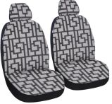 Universal Fit 4PCS Full Set Jacquard Fabric Soild Comfortable Car Seat Cover