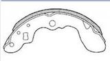 China Manufacturer Auto Parts High-Quality Suzuki Brake Shoe K9919