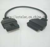 for Nissan 12p F to OBD 16p F Cable