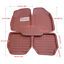 Car Floor Mats Front & Rear Carpet Universal Auto Mat All Weather Waterproof 5PC