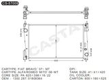 Auto Spare Parts Aluminum Radiator for FIAT Bravo'07 Mt
