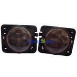 Amber Fender LED Signal Lights for Jeep Wrangler