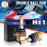 Wholesale Super Bright 3 Sides COB Car Lights LED Headlight
