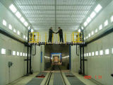Big Paint Bus Spray Booth with Lifters