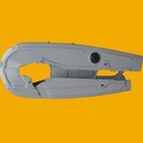 Cheap Motorbike Spare Parts Bajaj100 Chain Cover for Motorcycle