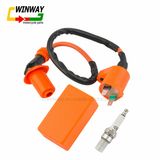 Ww-8119. Motorcycle Part Cdi+Spark Coil+Spark Plug for Gy6-50/125/150