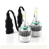 LED Bulb C6 9006 9005 Hb3 72W 7600lm Auto Front Bulb Automobile Headlamp for 6000k LED Car Light COB LED Headlight