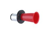 Red/Black/Chrome 12V Car Tweeter with Air Compressor