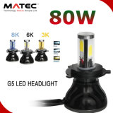 2017 New Auto High Power Car Motorcycle G5 LED Headlight Bulbs Kit H7 H1 H3 H11 H13 9007 9004 9005 9006 H4 Car Headlight LED H7