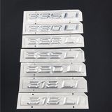 New 325li 330li 328li 325li 320li 318li 316li Number Letter Stickers for BMW 3 Series