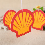 2018 Seashell Sahped Coffee Scented Paper Hanging Car Air Freshener (YH-AF465)