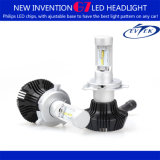 LED Head Lamp H4 LED Head Light Bulb with Adjustable Chuck Angle for Auto Car LED Headlight 16 PCS Hi/Lo Chips Zes