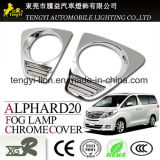 Auto Car Fog Light Chrome Plating Cover for Toyota Alphard 20