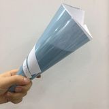 Light Blue Dyed Film, UV-Blocking Removable Car Window Film, Solar Window Film