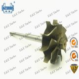 KT10-1B HT10 Turbine Wheel Shaft Wheel for Turbocharger 0K058-13700C