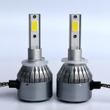 C6 880 881 COB 8000lm 72W LED Car Headlight