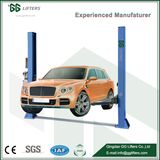 Gg Brand Ce 3.5-4 Tons Hydraulic Floor Plate Two Post Car Auto Vehicle Lift