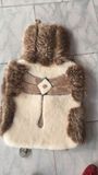 Plush Long and Low Wool Sheepskin Car Seat Cover Auto Cushion