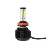 LED Headlight for Car 4PCS COB Chip Hight Brightness