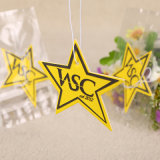 Star Design Scent Hanging Car Air Freshener Paper Air Freshener (YH-AF501)