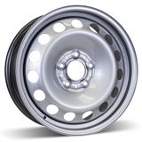 17X7 (5-120) Silver Winter Wheel Rim